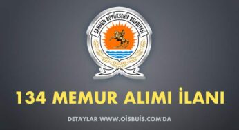 Samsun Büyükşehir Belediyesi 134 Memur Alımı İlanı