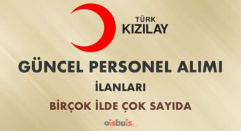 Türk Kızılayı 2020 Mart Ayı Personel Alımı İlanları
