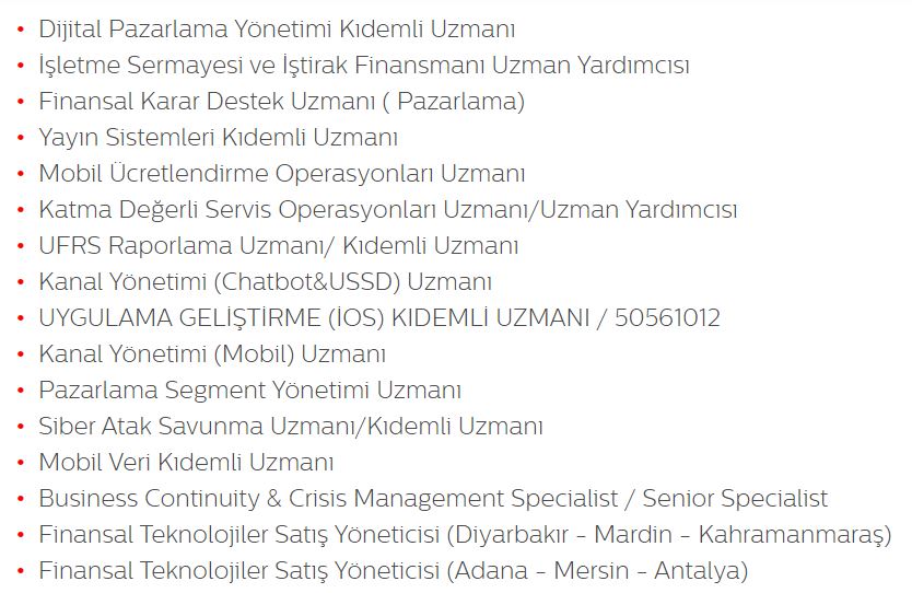 Türk Telekom Onlarca Şehir 27 Farklı Kadroda Personel Alımı Yapacak!