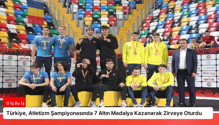 Türkiye, Atletizm Şampiyonasında 7 Altın Madalya Kazanarak Zirveye Oturdu