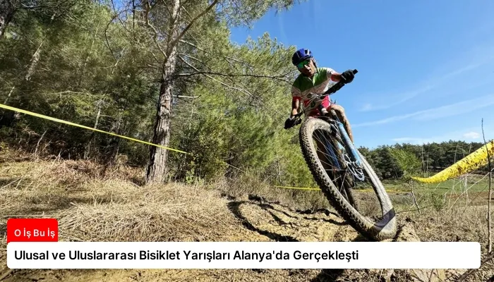 Ulusal ve Uluslararası Bisiklet Yarışları Alanya’da Gerçekleşti