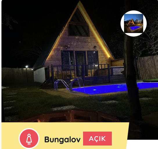 Tatillen Sapanca Bungalov Tatili