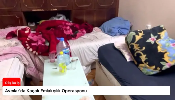 Avcılar’da Kaçak Emlakçılık Operasyonu