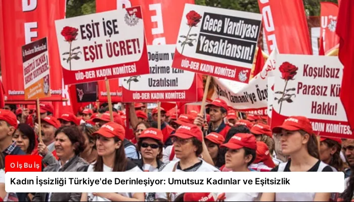 Kadın İşsizliği Türkiye’de Derinleşiyor: Umutsuz Kadınlar ve Eşitsizlik