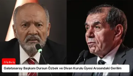 Galatasaray Başkanı Dursun Özbek ve Divan Kurulu Üyesi Arasındaki Gerilim