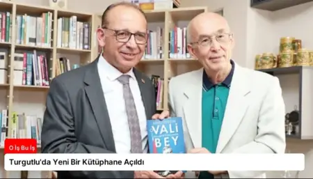Turgutlu'da Yeni Bir Kütüphane Açıldı