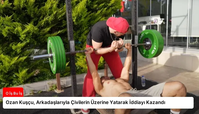 Ozan Kuşçu, Arkadaşlarıyla Çivilerin Üzerine Yatarak İddiayı Kazandı
