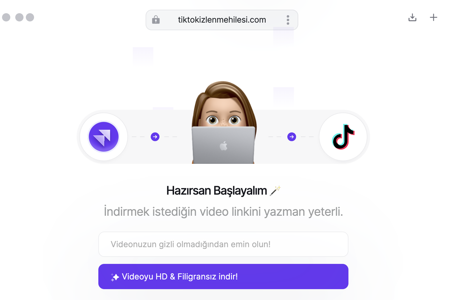 TikTok Filigransız Video İndirme Hizmeti