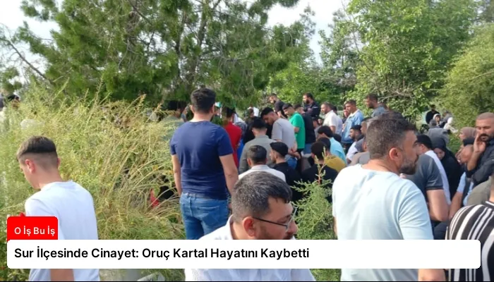 Sur İlçesinde Cinayet: Oruç Kartal Hayatını Kaybetti