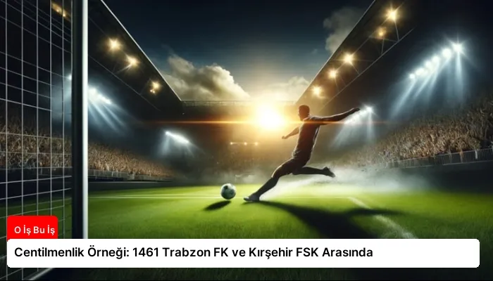 Centilmenlik Örneği: 1461 Trabzon FK ve Kırşehir FSK Arasında