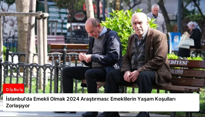 İstanbul’da Emekli Olmak 2024 Araştırması: Emeklilerin Yaşam Koşulları Zorlaşıyor