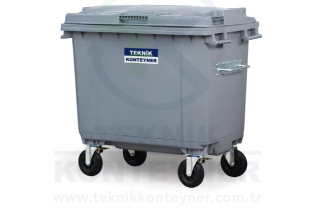 Atık Yönetiminde Yeni Dönem 770 Litre Plastik Çöp Konteyneri