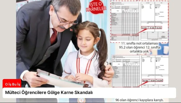 Mülteci Öğrencilere Gölge Karne Skandalı