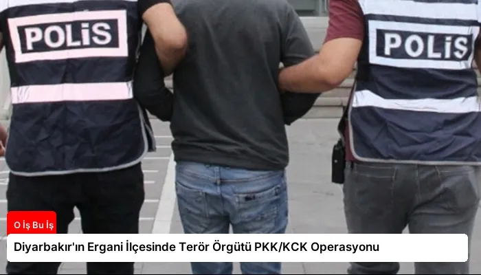 Diyarbakır’ın Ergani İlçesinde Terör Örgütü PKK/KCK Operasyonu