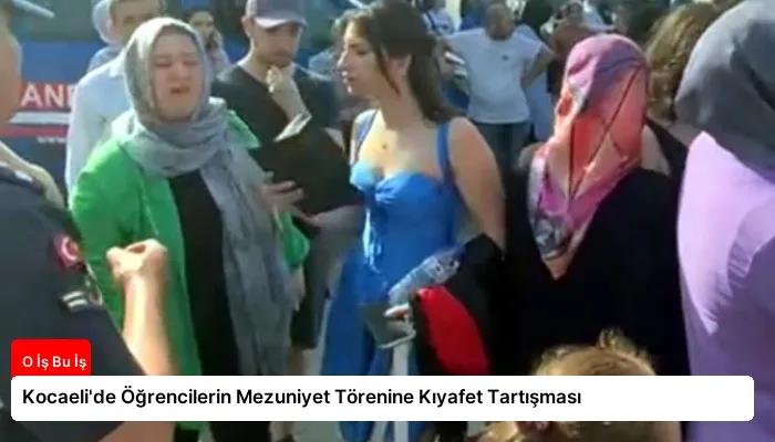 Kocaeli’de Öğrencilerin Mezuniyet Törenine Kıyafet Tartışması