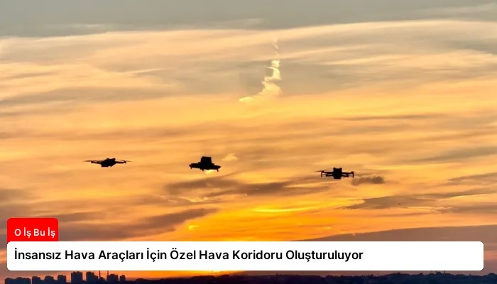 İnsansız Hava Araçları İçin Özel Hava Koridoru Oluşturuluyor