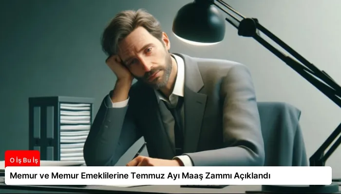 Memur ve Memur Emeklilerine Temmuz Ayı Maaş Zammı Açıklandı