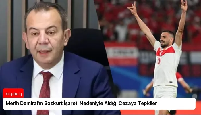 Merih Demiral’ın Bozkurt İşareti Nedeniyle Aldığı Cezaya Tepkiler