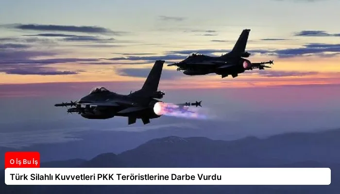 Türk Silahlı Kuvvetleri PKK Teröristlerine Darbe Vurdu