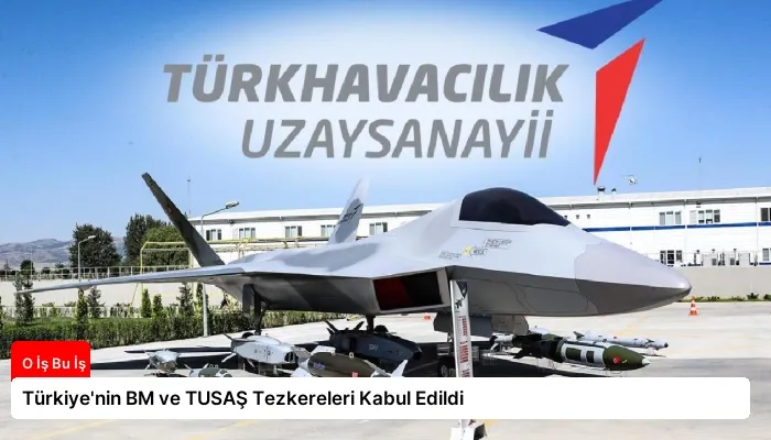 Türkiye’nin BM ve TUSAŞ Tezkereleri Kabul Edildi