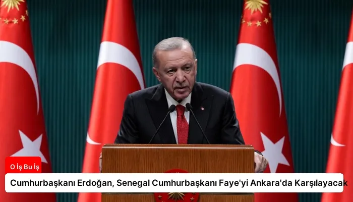 Cumhurbaşkanı Erdoğan, Senegal Cumhurbaşkanı Faye’yi Ankara’da Karşılayacak