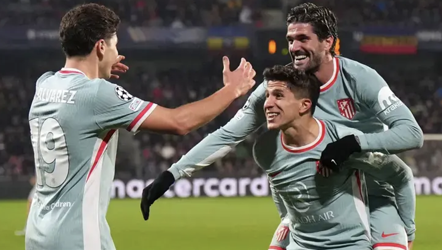 Atletico Madrid, Prag’da Fırtına Estirip Şampiyonlar Ligi’ni Sallar!