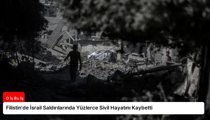 Filistin’de İsrail Saldırılarında Yüzlerce Sivil Hayatını Kaybetti