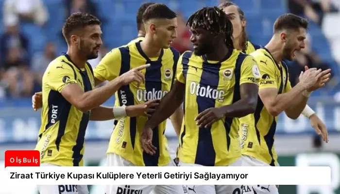Ziraat Türkiye Kupası Kulüplere Yeterli Getiriyi Sağlayamıyor