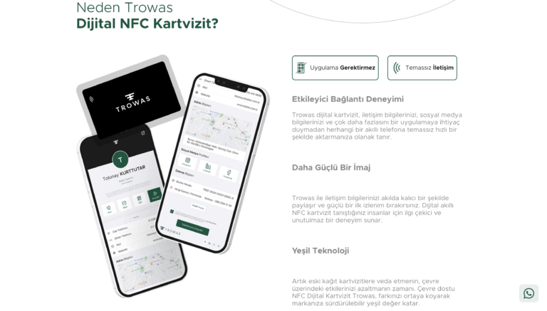 Dijital Kartvizit ve Modern Çözümler: Trowas ile Geleceği Şimdi Keşfedin