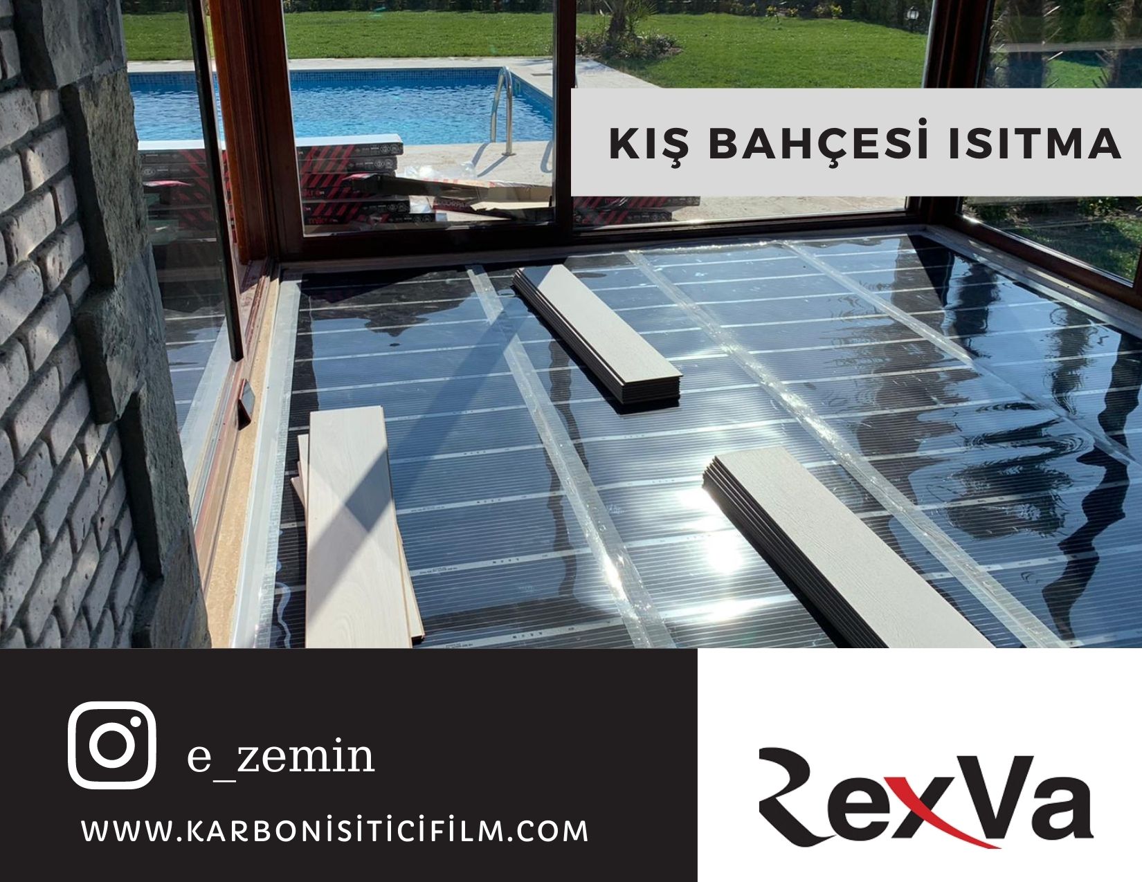 Kış bahçenizi kışa hazırlayın,dört mevsim konforunu yaşayın