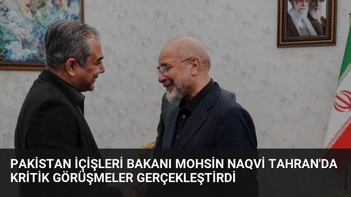Pakistan İçişleri Bakanı Mohsin Naqvi Tahran’da Kritik Görüşmeler Gerçekleştirdi