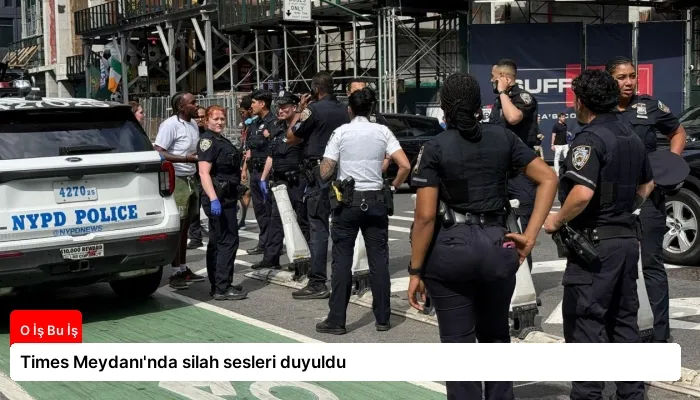 Times Meydanı’nda silah sesleri duyuldu