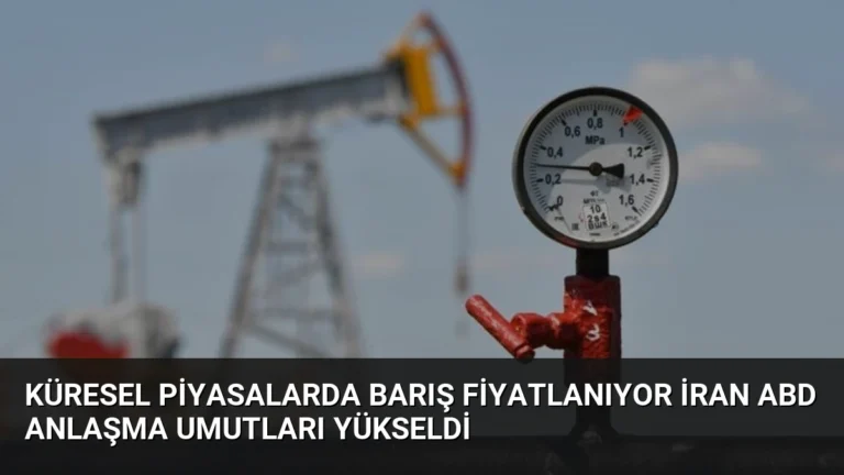 Küresel Piyasalarda Barış Fiyatlanıyor İran ABD Anlaşma Umutları Yükseldi