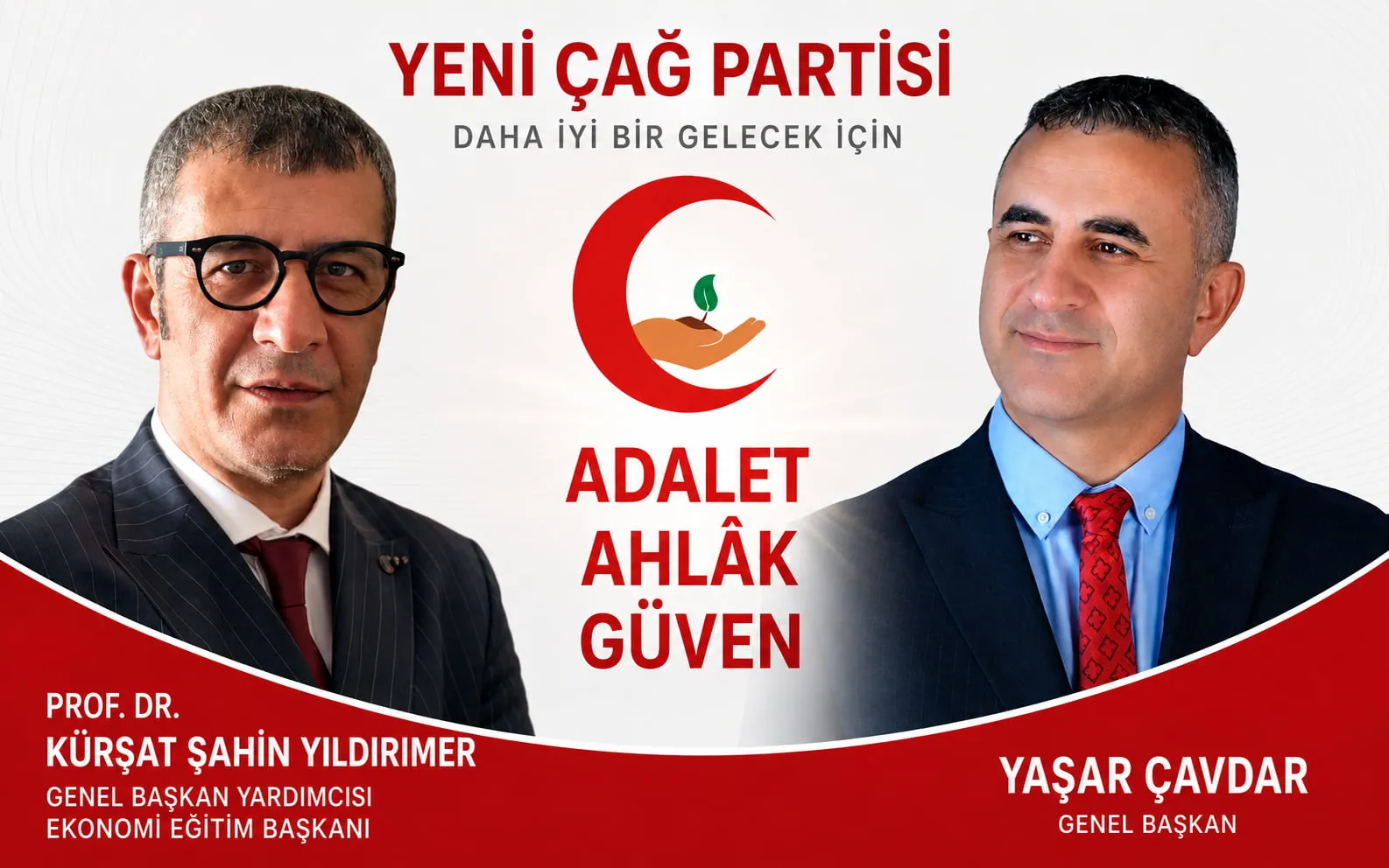 Yeni Çağ Partisi’nde Prof. Dr. Kürşat Şahin YILDIRIMER Dönemi Başladı