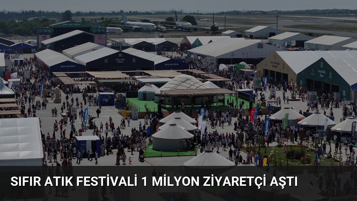Sıfır Atık Festivali 1 Milyon Ziyaretçi Aştı