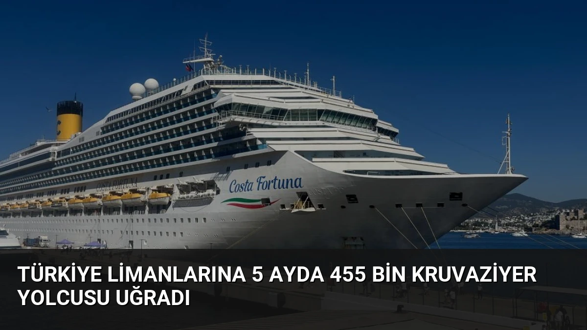 Türkiye Limanlarına 5 Ayda 455 Bin Kruvaziyer Yolcusu Uğradı