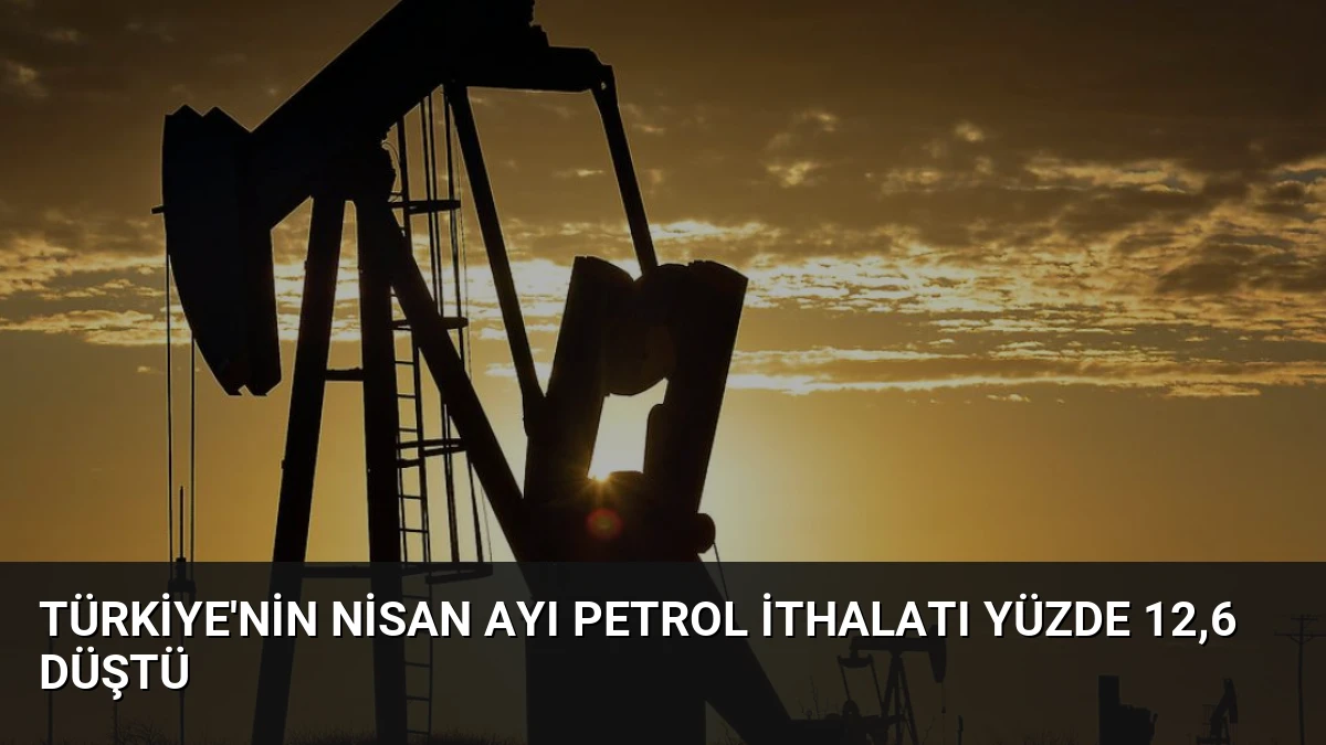 Türkiye’nin Nisan Ayı Petrol İthalatı Yüzde 12,6 Düştü
