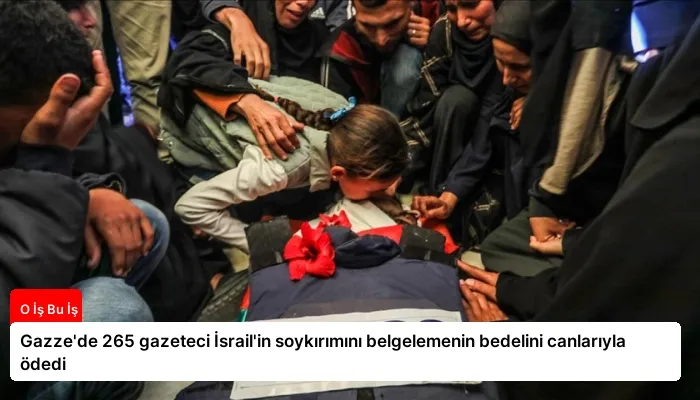Gazze’de 265 gazeteci İsrail’in soykırımını belgelemenin bedelini canlarıyla ödedi