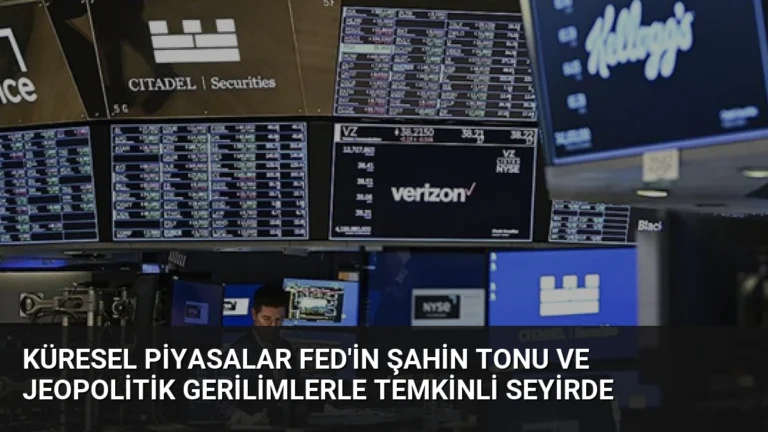 Küresel Piyasalar Fed’in Şahin Tonu ve Jeopolitik Gerilimlerle Temkinli Seyirde