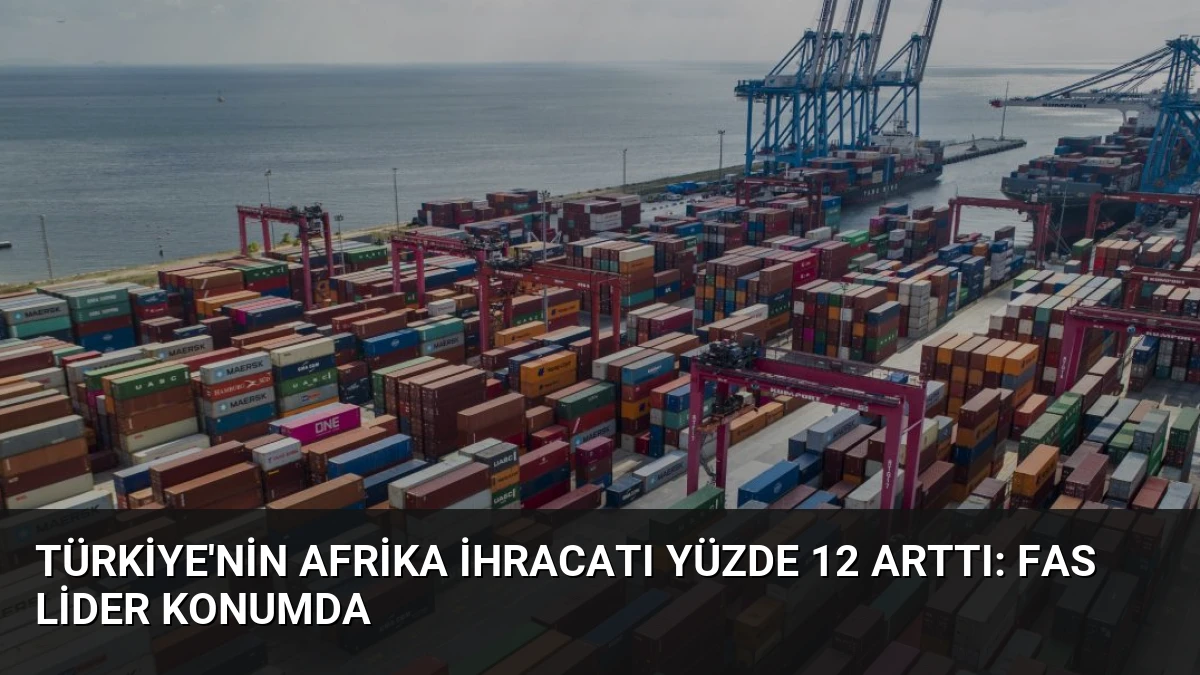 Türkiye’nin Afrika İhracatı Yüzde 12 Arttı: Fas Lider Konumda