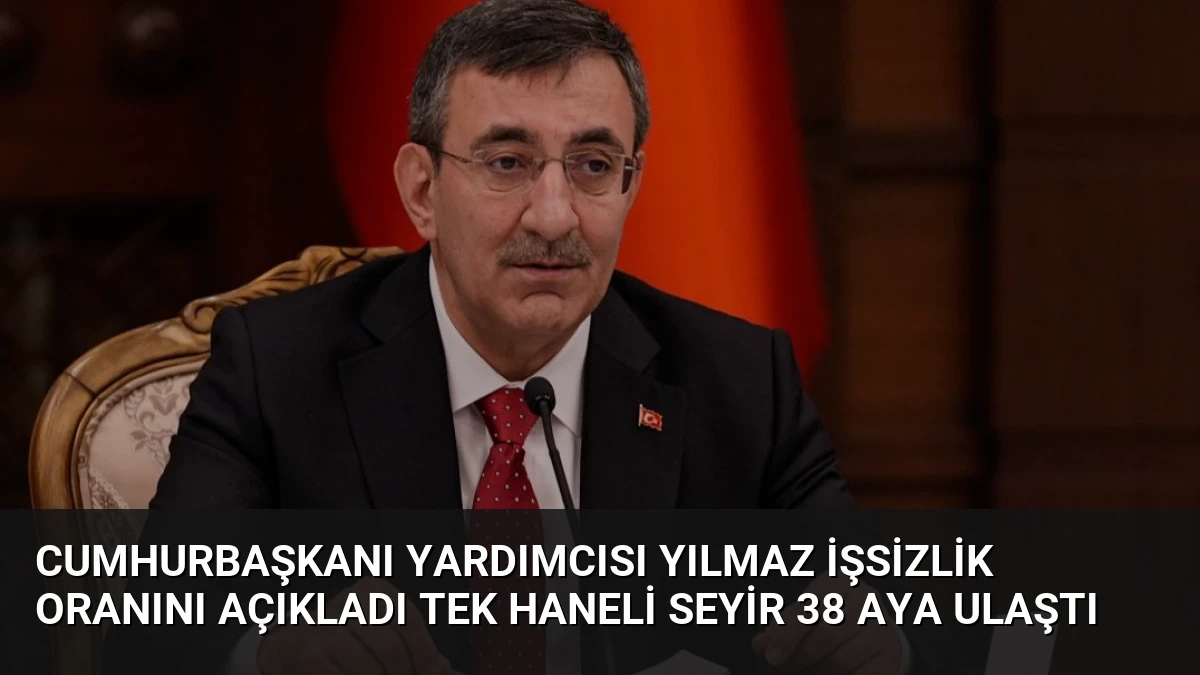 Cumhurbaşkanı Yardımcısı Yılmaz İşsizlik Oranını Açıkladı Tek Haneli Seyir 38 Aya Ulaştı