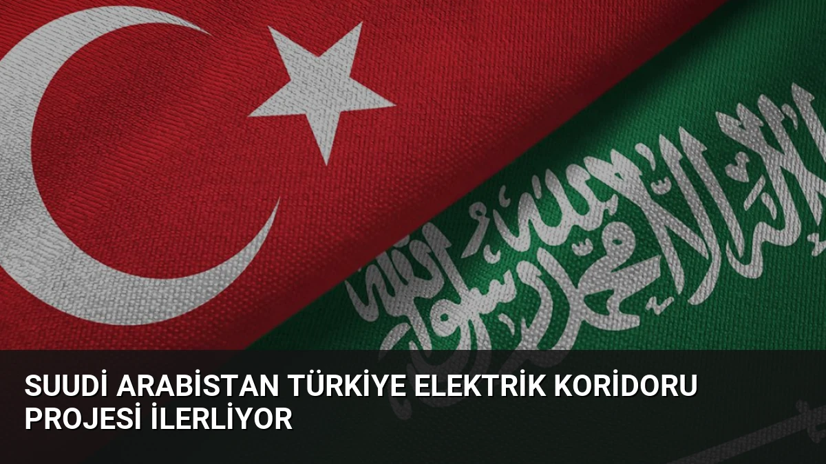Suudi Arabistan Türkiye Elektrik Koridoru Projesi İlerliyor
