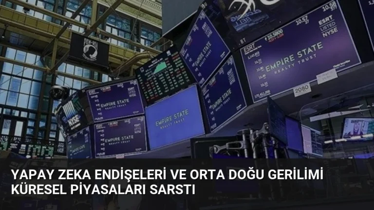 Yapay Zeka Endişeleri ve Orta Doğu Gerilimi Küresel Piyasaları Sarstı